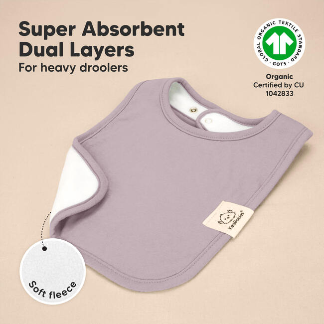 Baby Coast Drool Bibs, Embrace (Pack of 8) - Bibs - 4