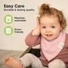 Baby Organic Bandana Drool Bibs, Embrace (Pack of 8) - Bibs - 7