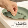 Baby BPA-Free Prep Silicone Suction Plate, Sage (Pack of 3) - Food Storage - 6