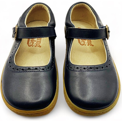 Holly Leather, Navy - Mary Janes - 3