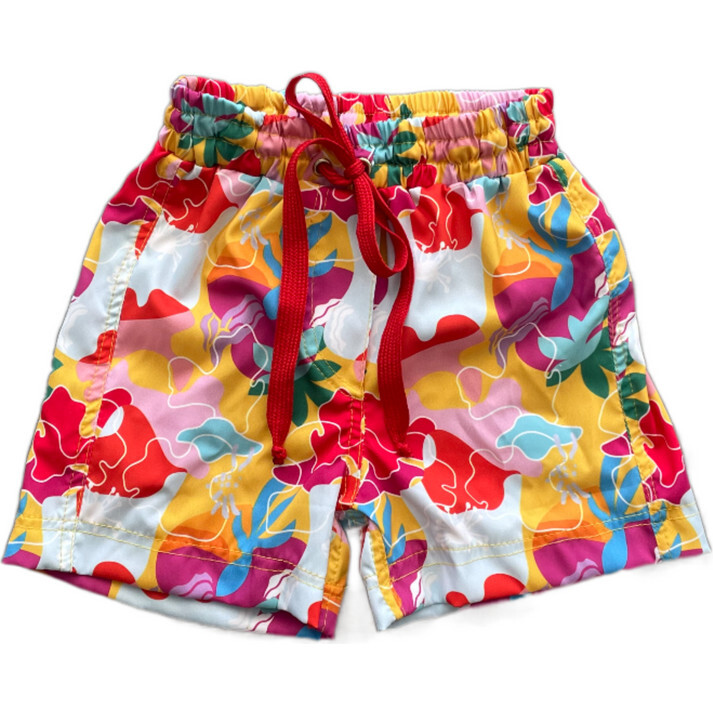 Gui Drawstring Swim Trunks, Cocos Island - Swim Trunks - 1
