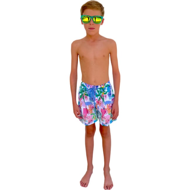 Gui Drawstring Swim Trunks, Puerto Viejo - Swim Trunks - 3