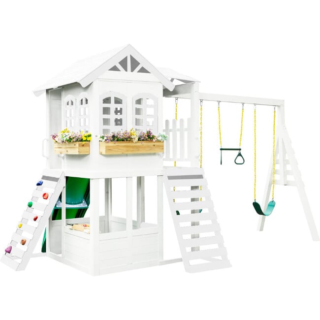 Reign Two Story Playhouse Custom Color - Playhouses - 5