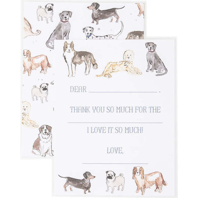 Thank You Note, Puppy Dog Multi