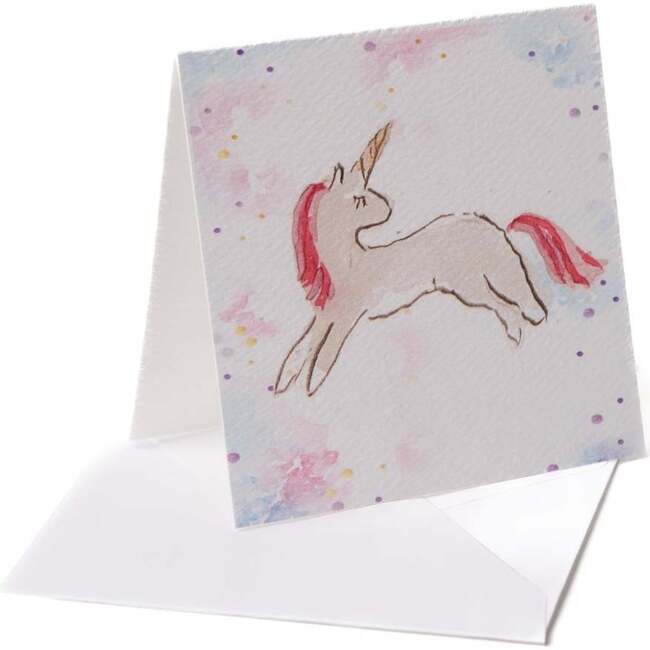Enclosure Card, Unicorn