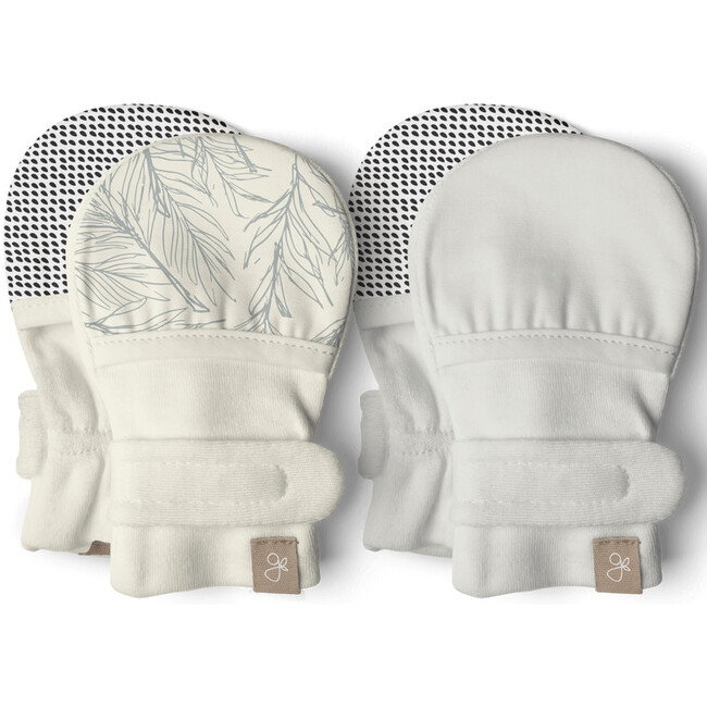 Stay On 2-Pack Mitts, Coastal + Cloud