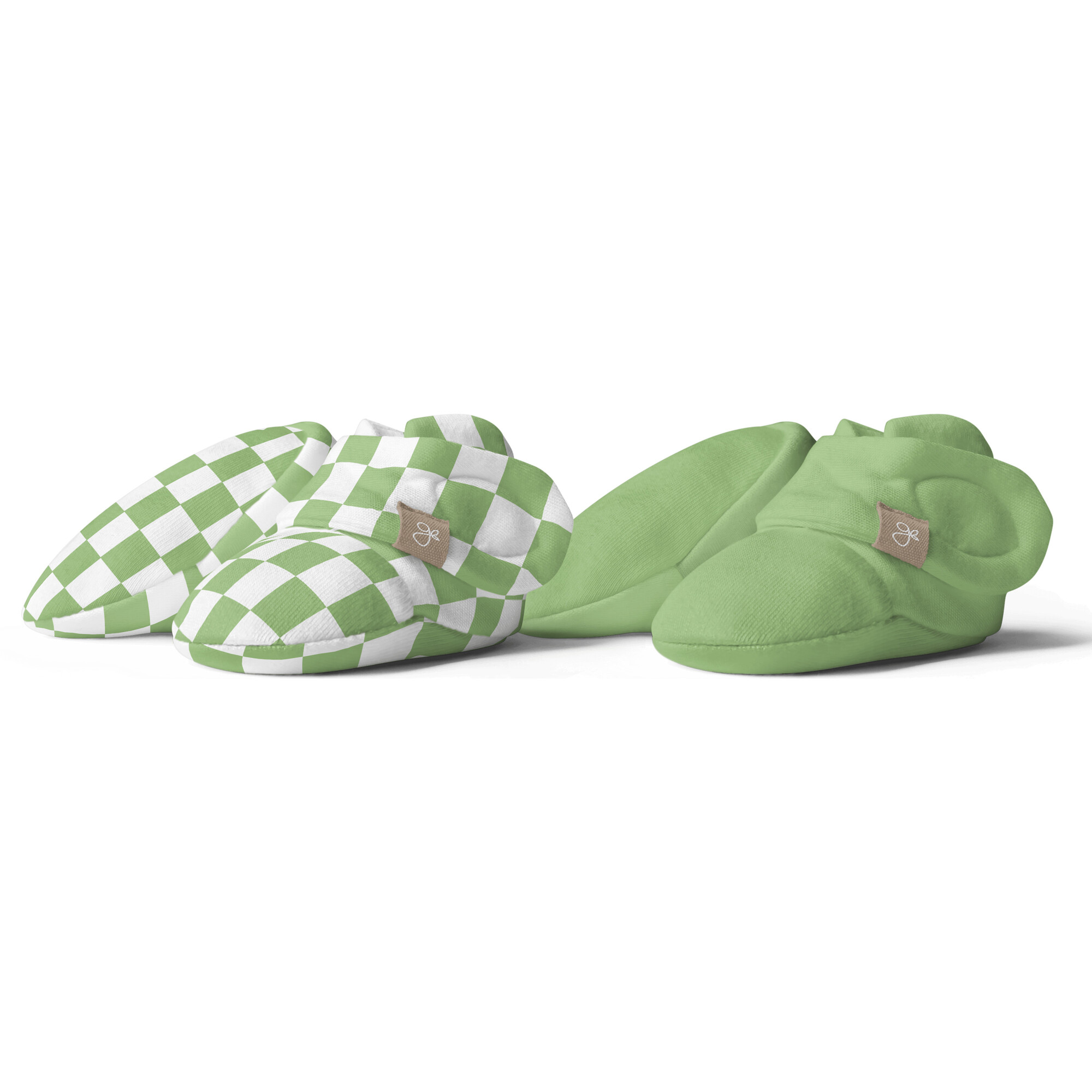 Stay On 2-Pack Baby Boots, Matcha + Cabana Green - Booties - 1