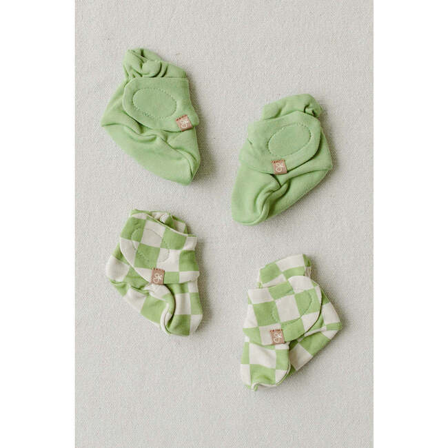 Stay On 2-Pack Baby Boots, Matcha + Cabana Green - Booties - 2