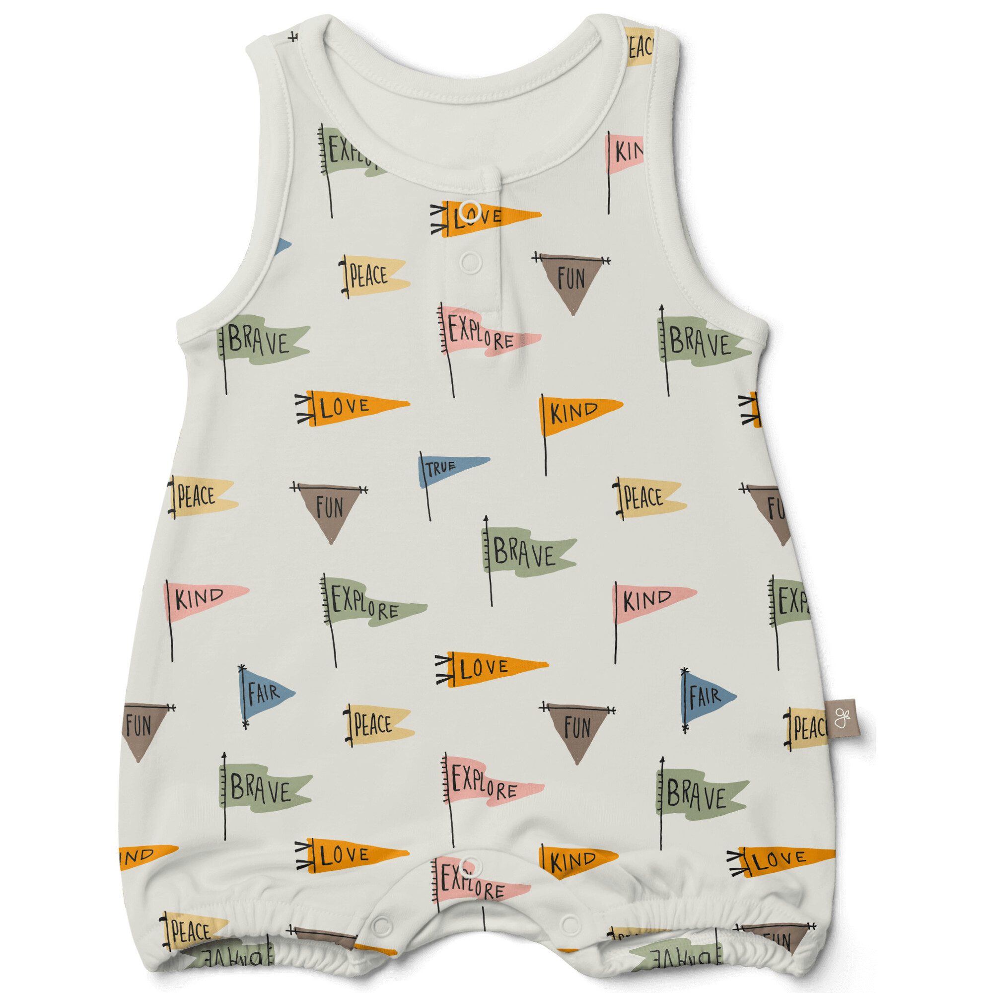 Quick Change Romper, Affirmations - Rompers - 1