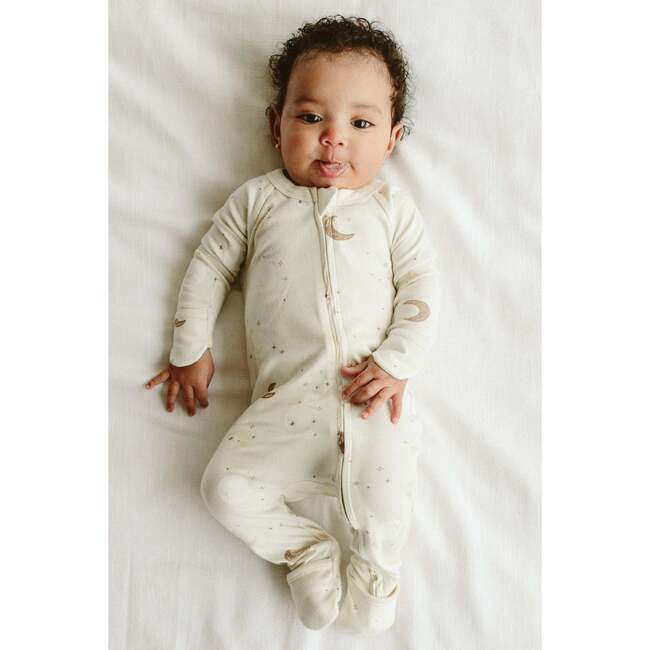 Grow With You Footie + Snug Fit, Luna - Footie Pajamas - 2