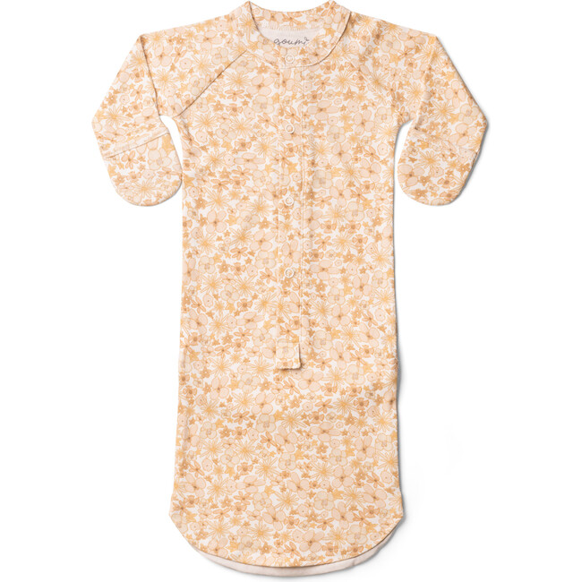 24 Hour Convertible Sleeper Baby Gown, Wildflower