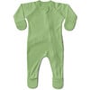 Grow With You Footie + Snug Fit, Matcha - Footie Pajamas - 1 - thumbnail