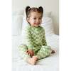 Grow With You Footie + Snug Fit, Cabana Green - Footie Pajamas - 3