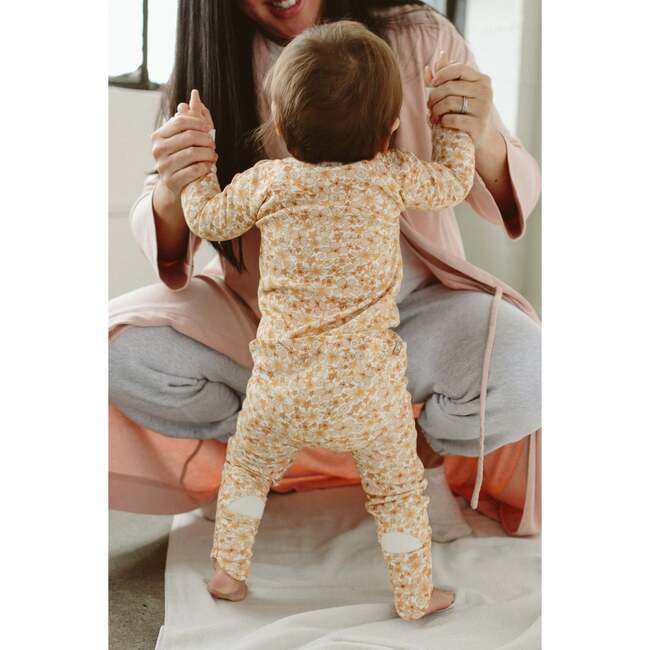 Grow With You Footie + Snug Fit, Wildflower - Footie Pajamas - 5