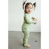 Grow With You Footie + Snug Fit, Cabana Green - Footie Pajamas - 5