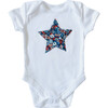 Liberty of London Star Design Short Sleeve Bodysuit - Bodysuits - 1 - thumbnail