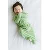 24 Hour Convertible Sleeper Baby Gown, Matcha - Nightgowns - 3