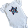 Liberty of London Star Design Short Sleeve Bodysuit - Bodysuits - 2