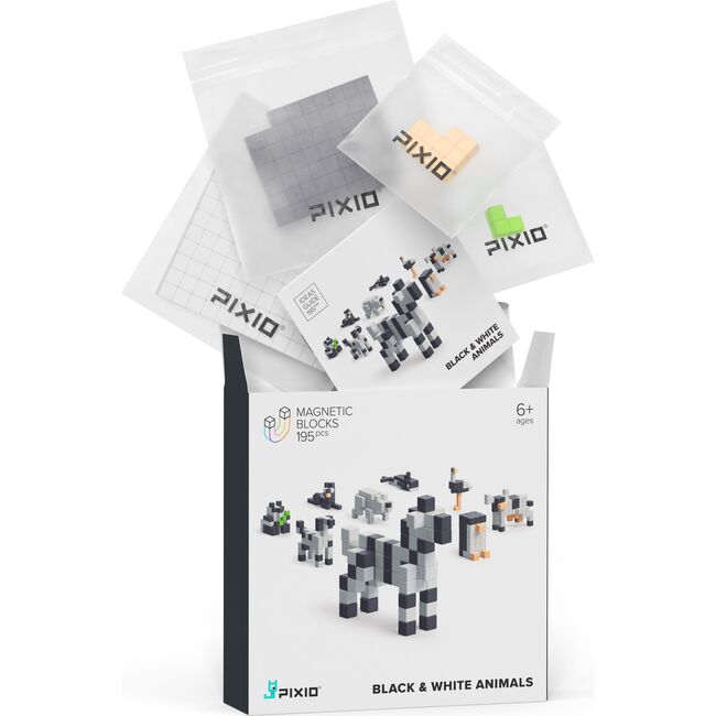 Black & White Animals - Blocks - 2