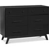 Otto 6-Drawer Dresser, Ebony - Dressers - 1 - thumbnail