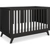 Otto 3-In-1 Convertible Crib, Ebony - Cribs - 1 - thumbnail