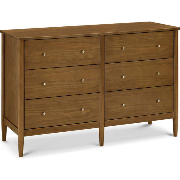 Frem 6-Drawer Dresser, Walnut - daVinci Dressers & Changing Tables ...