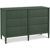 Frem 6-Drawer Dresser, Forest Green - Dressers - 1 - thumbnail