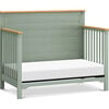 Shea 4-In-1 Convertible Crib, Light Sage & Honey - Cribs - 6