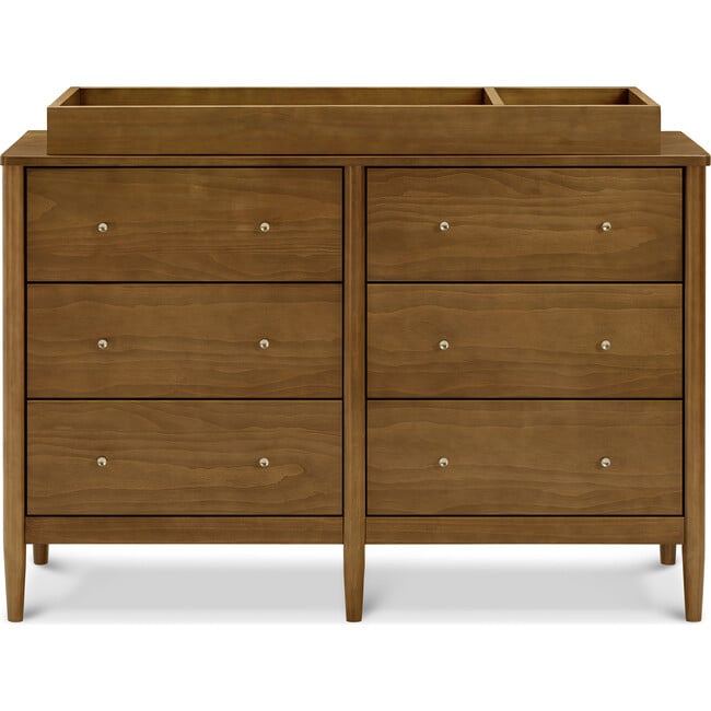 Frem 6-Drawer Dresser, Walnut - Dressers - 4