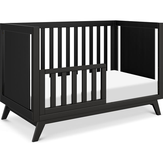 Otto 3-In-1 Convertible Crib, Ebony - Cribs - 4