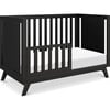 Otto 3-In-1 Convertible Crib, Ebony - Cribs - 4