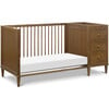 Marley 3-In-1 Crib & Changer Combo, Walnut - Cribs - 4