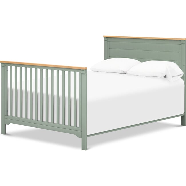 Shea 4-In-1 Convertible Crib, Light Sage & Honey - Cribs - 7