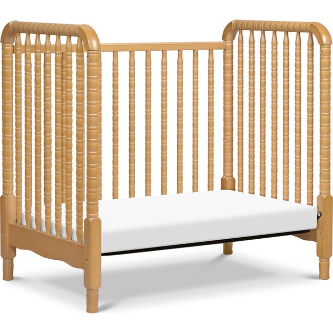 Jenny Lind 3-In-1 Convertible Mini Crib, Honey - Cribs - 5