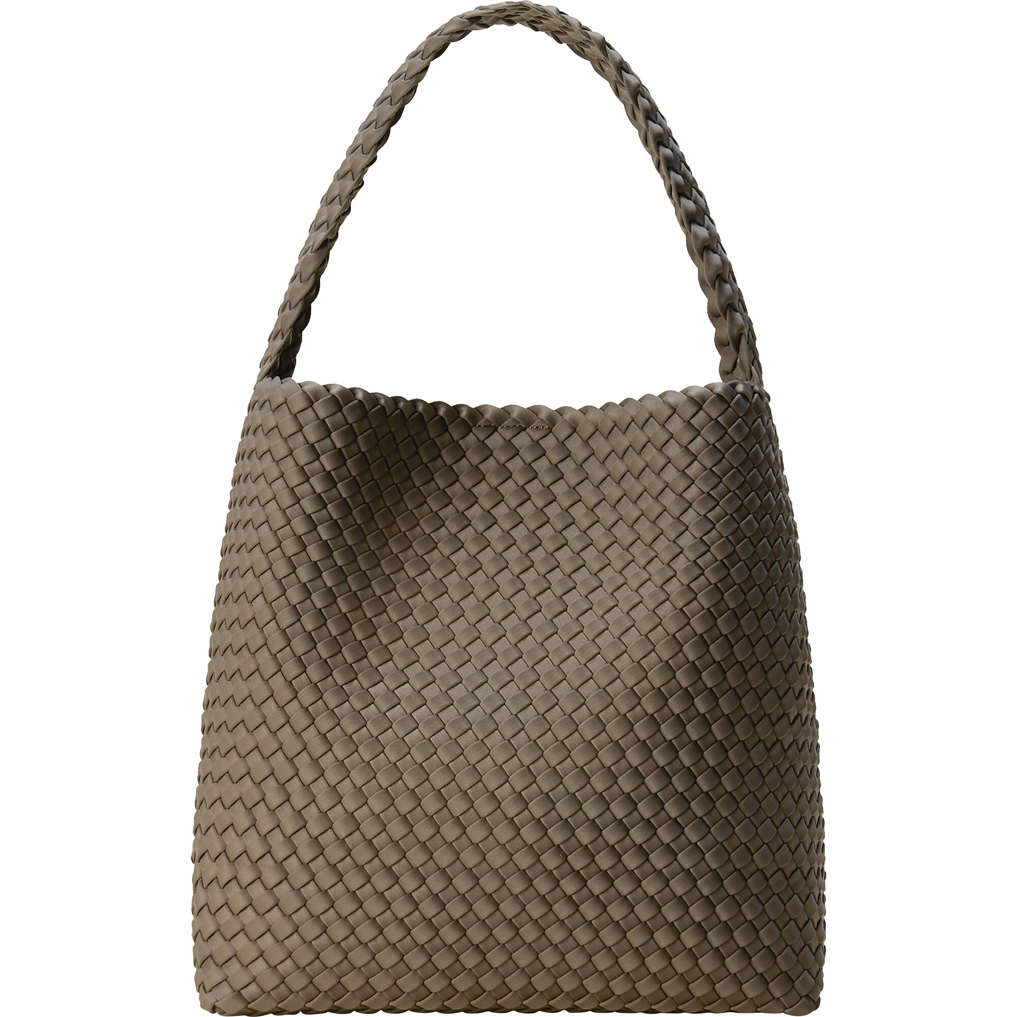 Women's Nomad Medium Handwoven Hobo, Terre - OS - NAGHEDI