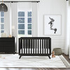 Otto 3-In-1 Convertible Crib, Ebony - Cribs - 7