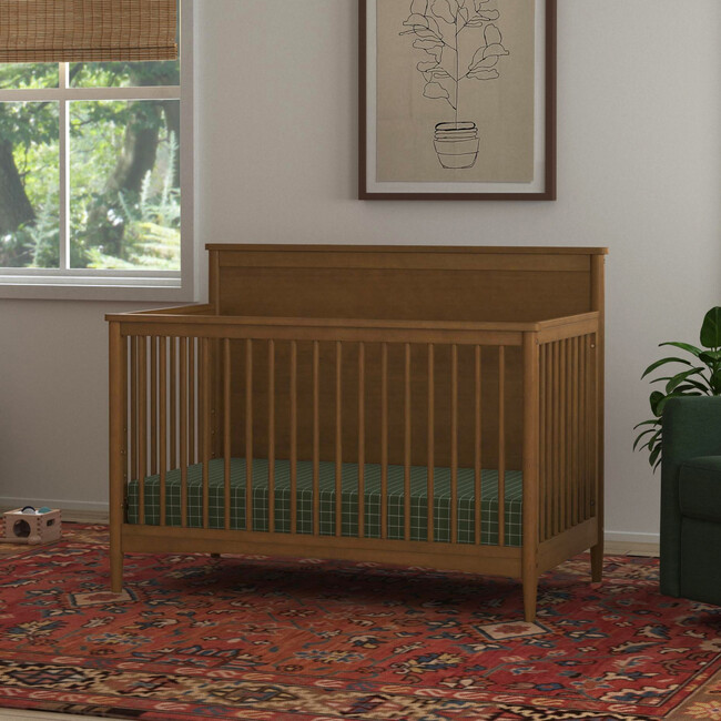 Frem 4-In-1 Convertible Crib, Walnut - Cribs - 9