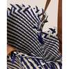 Women's Havana Striped Large Hand-Woven Tote Bag, Venice - Bags - 2