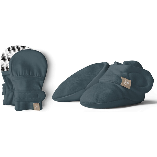 Stay On Baby Mitts & Boots Set, Midnight