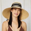 Women's Mirabel UPF 50+ Straw Wide-Brim Sunhat, Natural - Hats - 2