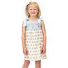 Tropicale Girl Dress, Blue - Dresses - 2