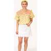 Rosa Gialla Women's Shirt, Yellow - Dresses - 2