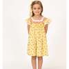 Rosa Gialla Girl Dress, Yellow - Dresses - 2