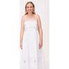 Fiori Women's Dress, White - Dresses - 2