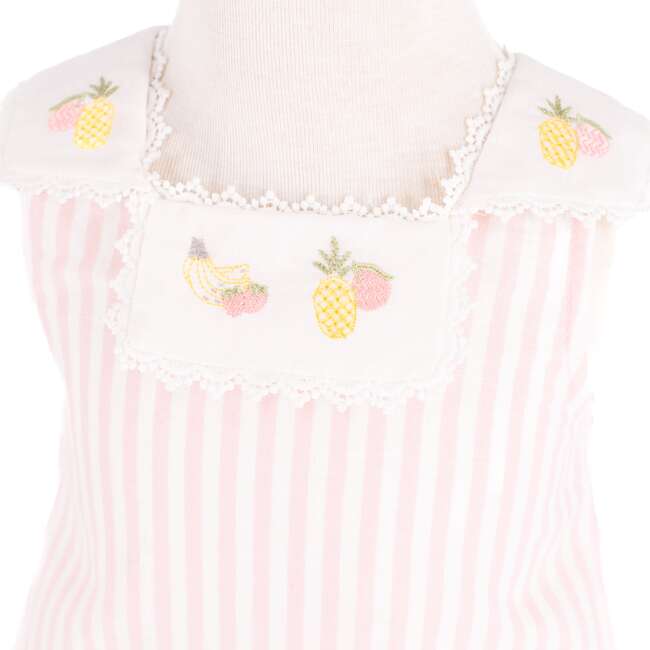 Ananas Girl Dress, Pink - Dresses - 2