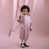 Mackintosh High Neck Long A-Line Rain Coat, Crabapple - Raincoats - 2