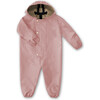 Hooded Ankle Onesie Rainsuit, Crabapple - Onesies - 1 - thumbnail