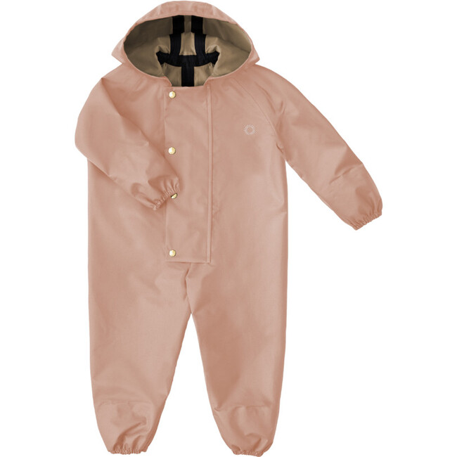 Hooded Ankle Onesie Rainsuit, Beach Rose