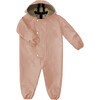 Hooded Ankle Onesie Rainsuit, Beach Rose - Onesies - 1 - thumbnail