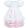 Gem Teacup Dress, White - Dresses - 1 - thumbnail